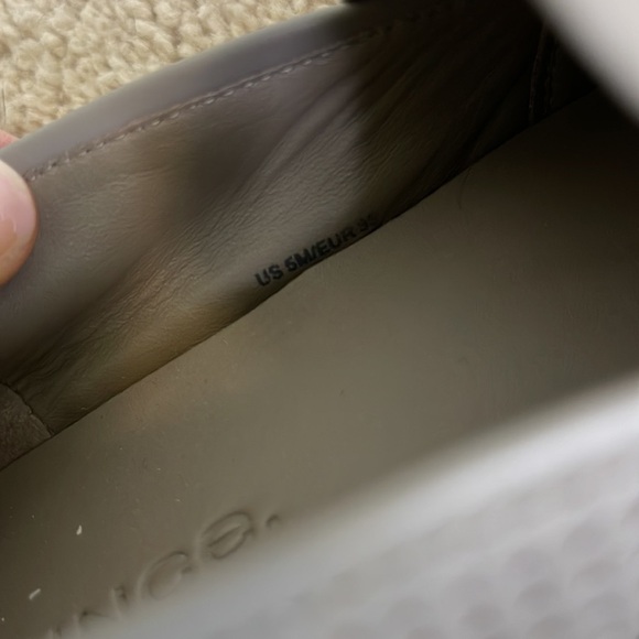 Vince Taupe Slip Ons. Size 5/EU35 - Picture 8 of 8